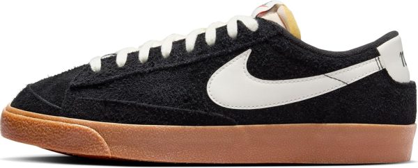 Nike Blazer Low '77 Vintage Women's Shoes (FQ8060-001, Black/Gum Medium Brown/Black/Sail) Size 8.5