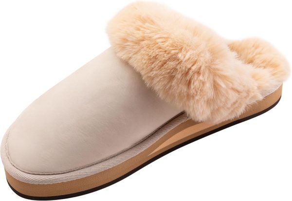 Rainbow Sandals Ladies Sunset Snugs - Premier Leather, Fleece Lined Slipper