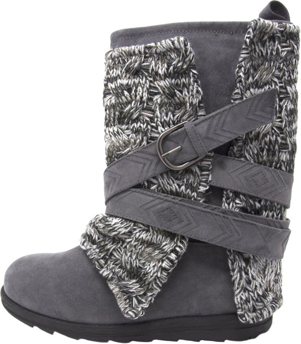 MUK LUKS Women's Nikki Belt Wrapped Boot